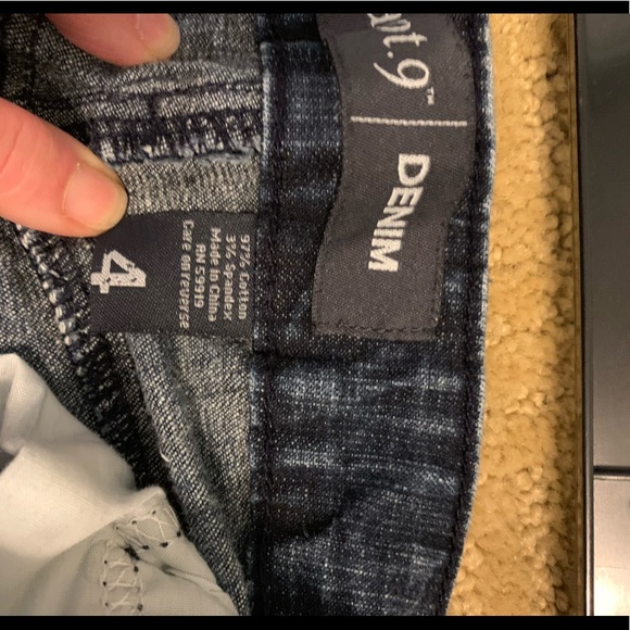 EUC Apt 9 Stone Washed Denim Shorts - Picture 6 of 11